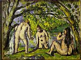 The Bathers by Paul Cezanne